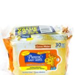 PUREEN BABY WIPES POUCH PACK FF 2X30'S