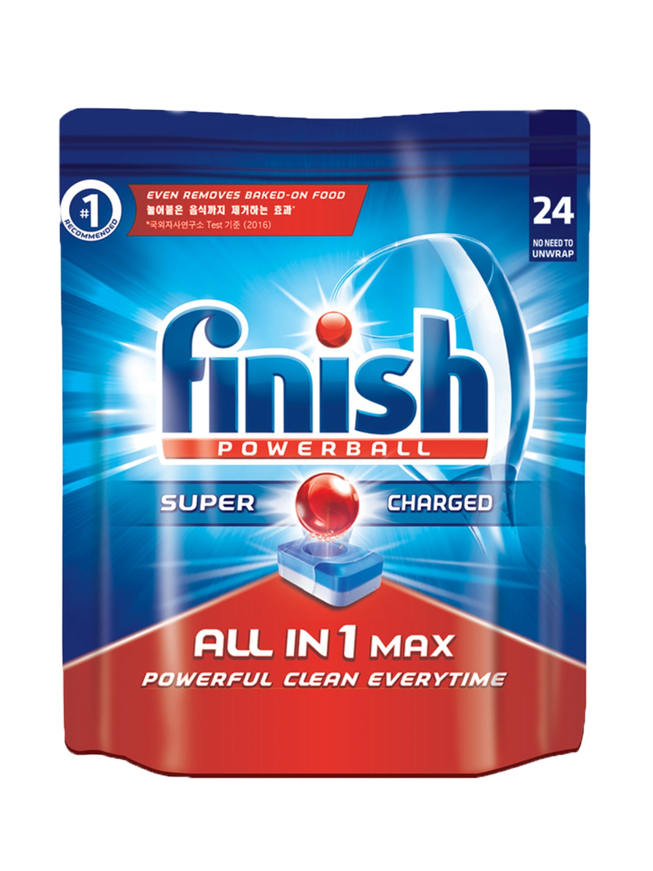 FINISH POWER ALL IN 1 DISHWASHER TABLETS 24 TABS