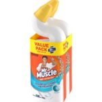 MR MUSCLE ADV TOILET CLEANER MARINE 2X500ML