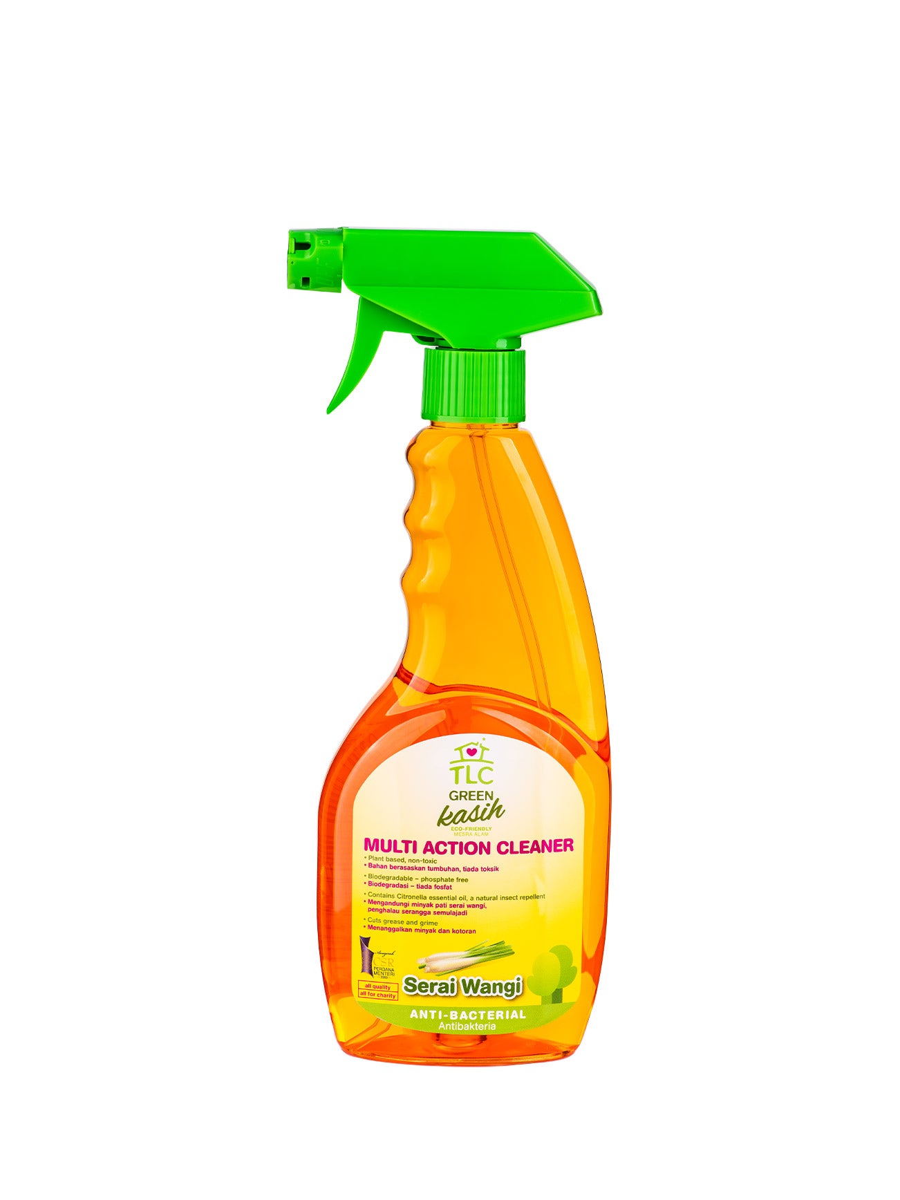 TLC GREEN KASIH MULTI ACTION CLEANER 500ML