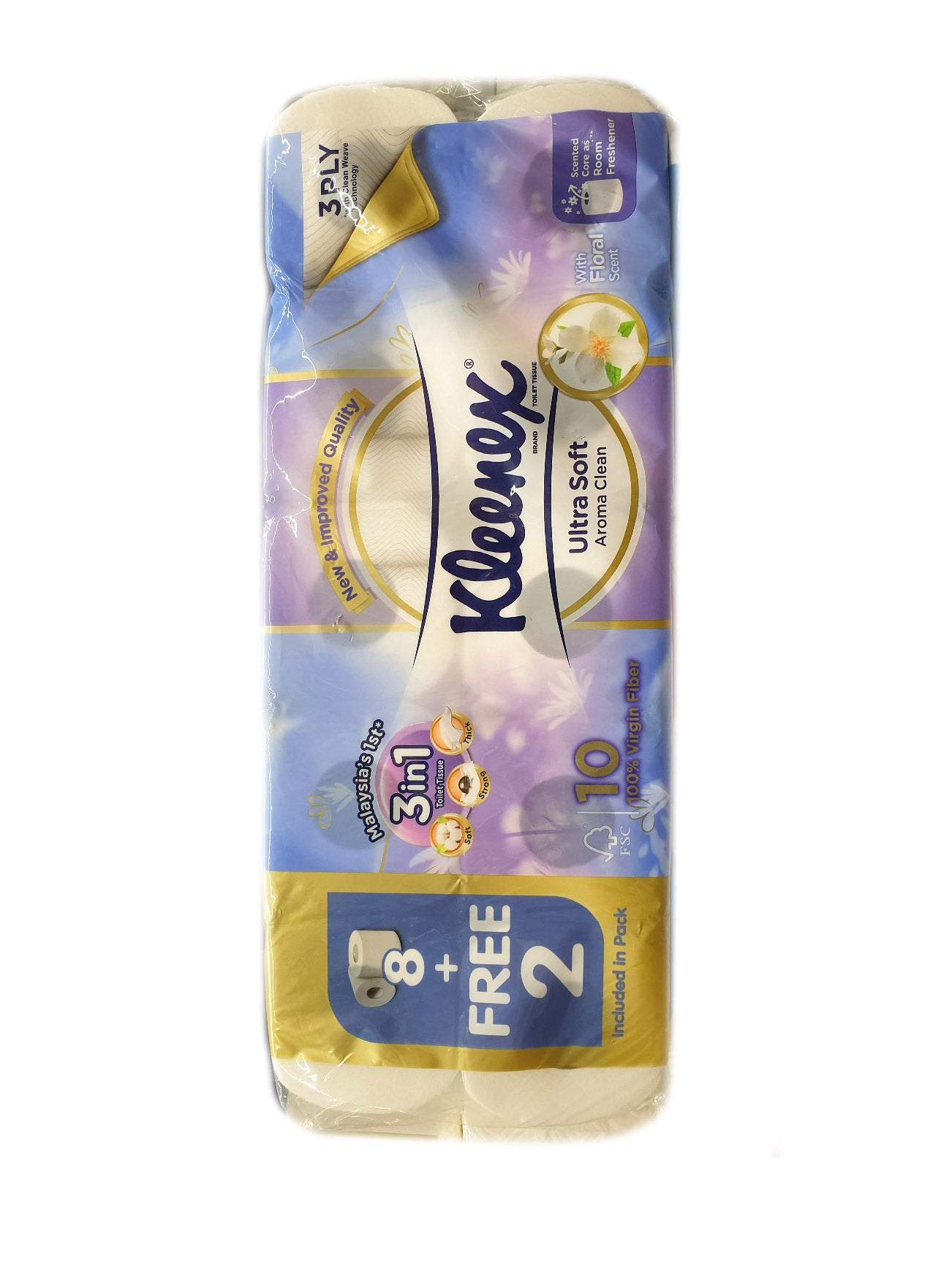 KLEENEX BT CLEAN CARE SCT FRESH 190SX10R