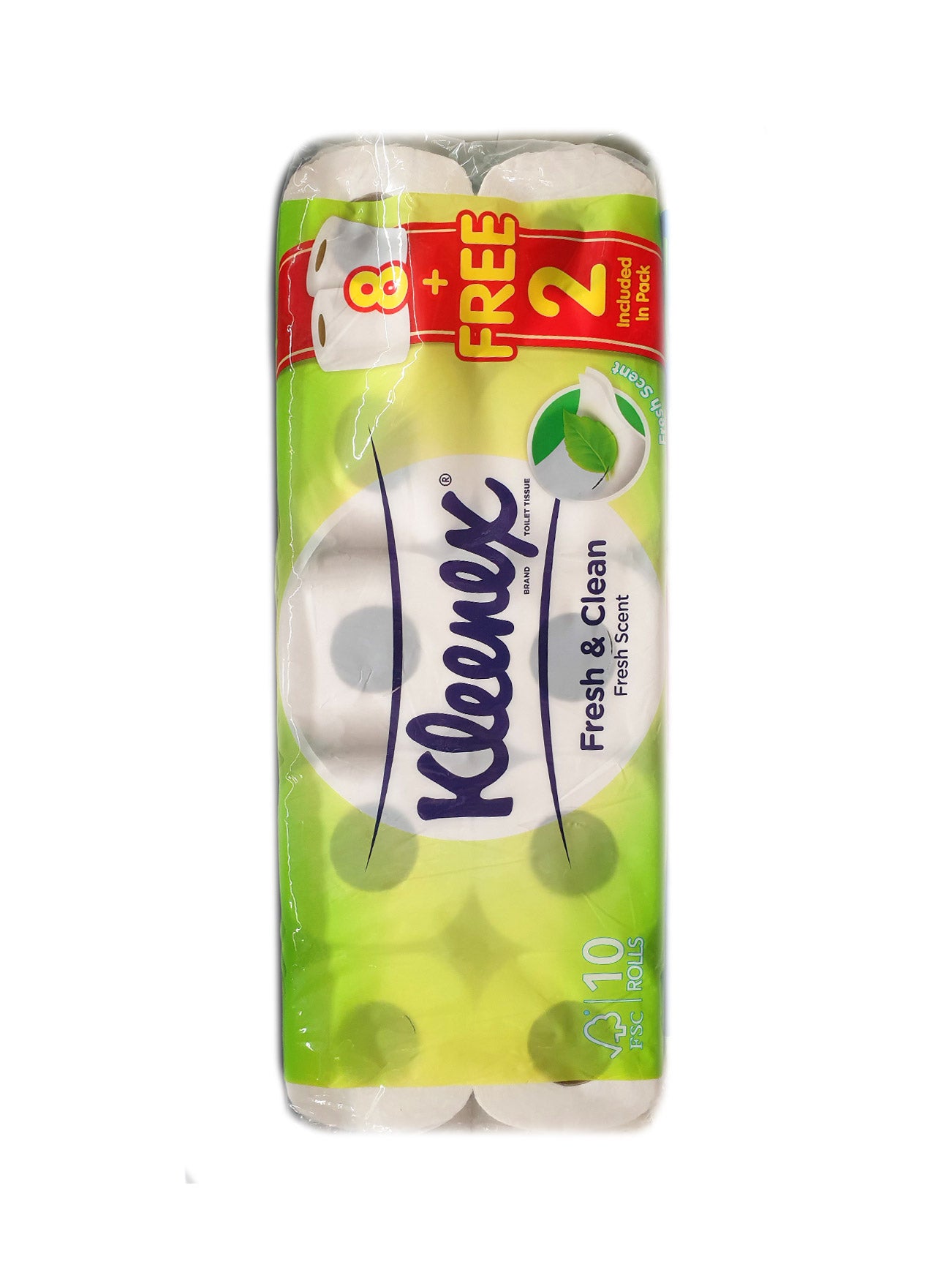 KLEENEX FRESH CLEAN BT 8+2R