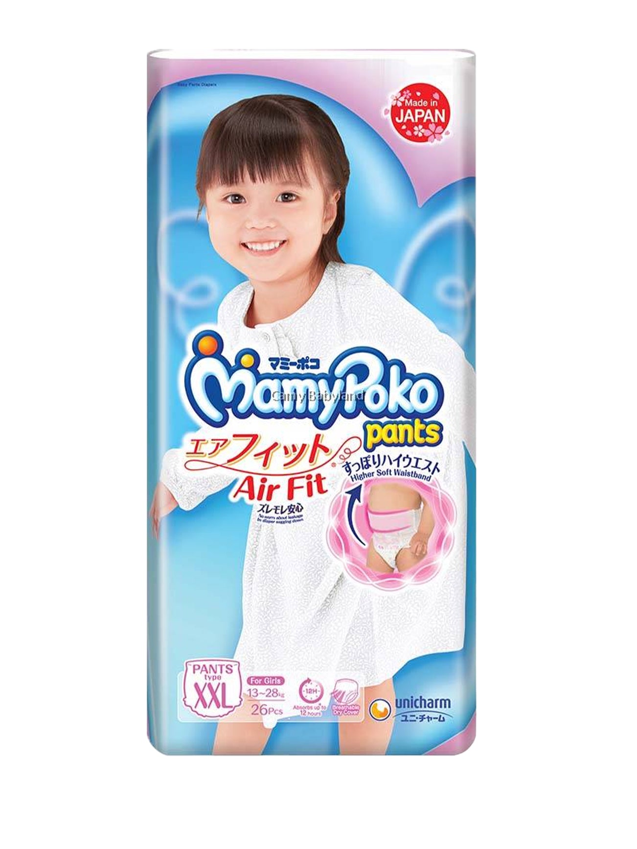 MAMYPOKO PANTS AIR FIT GIRL XXL26