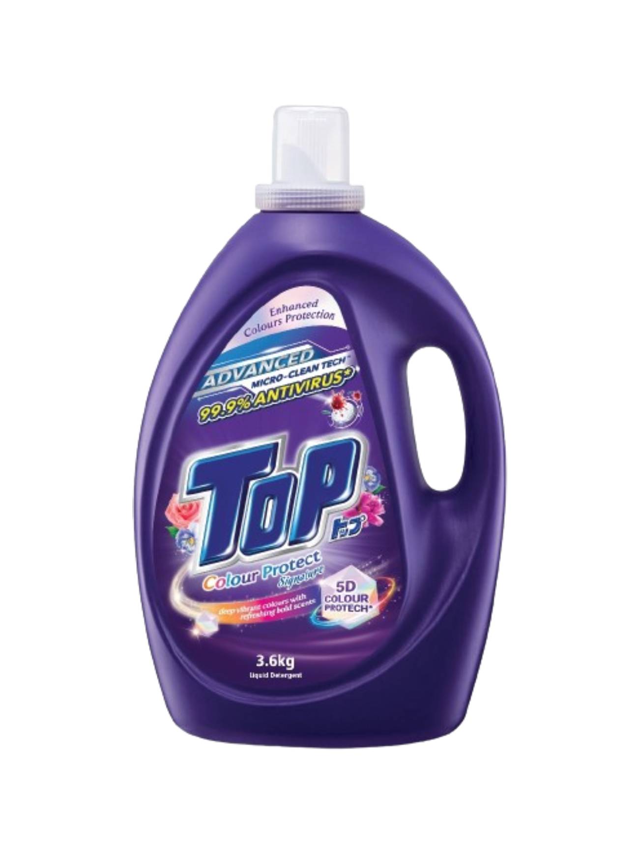 TOP LIQ DETERGENT COLOUR PROTECT 3.6KG