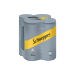 SCHWEPPES SODA WATER 4X320ML