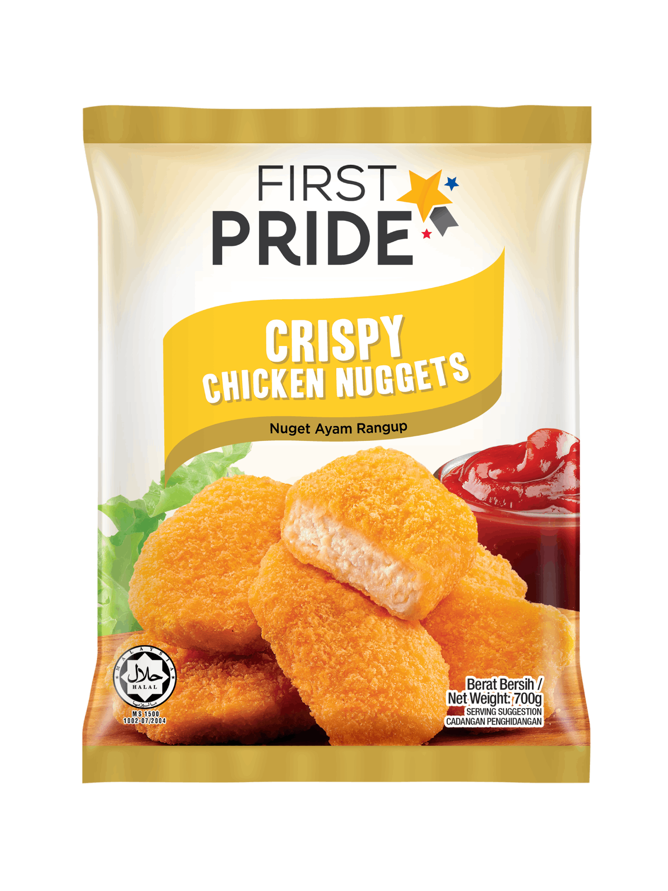 FIRST PRIDE CRISPY CHICKEN NUGGETS 700G